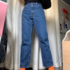 SOLD Straight Leg High Rise jeans